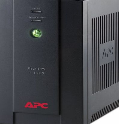 APC BX1100CI Back-UPS 660 Watts /1100 VA,Input 230V /Output 230V, 6 x IEC Connections