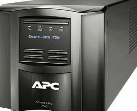 APC SMT750I - Black - Smart Uninterruptible Power