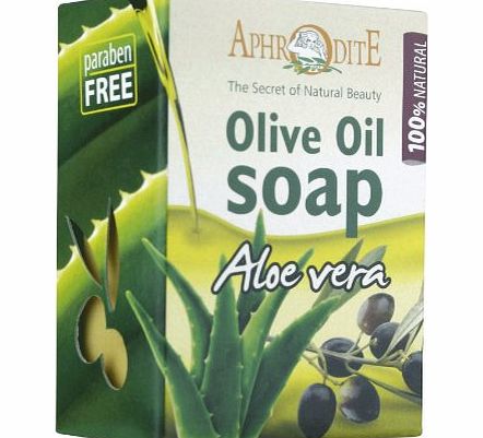 Aphrodite Natural Greek Olive Oil Hand Soap with Aloe Vera 100gr