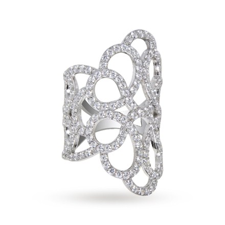 Ensorcelee Silver And Swarovski