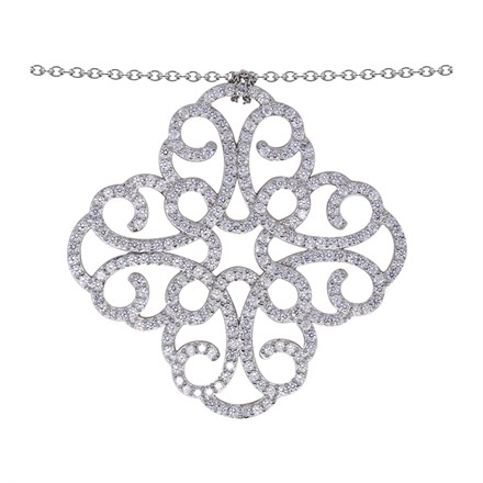 Silver Ensorcelee Cubic Zirconia Set