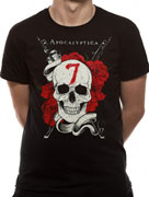 (Skull Rose) T-shirt cid_6740TSBP