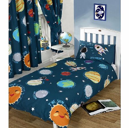 Apollo Space Solar System Junior Duvet Cover and Pillowcase Set