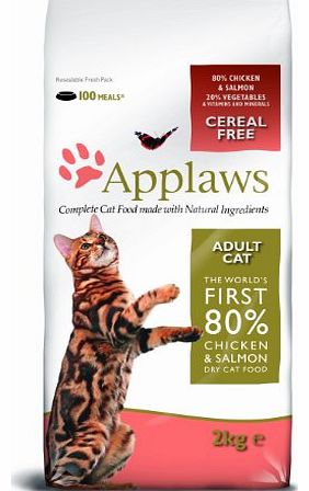 Applaws Cat Adult Dry Mix Chicken and Salmon 2 kg