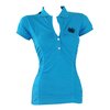 Apple Bottoms Rouched Polo (Blue)