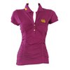 Apple Bottoms Rouched Polo (Purple)