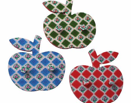 Apple Coat Hooks