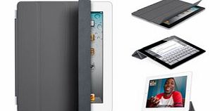 APPLE iPad 2/3/4 Smart Cover - Polyurethane - Dark Grey