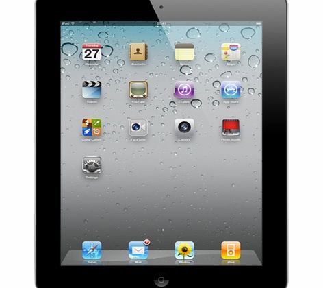 Apple iPad 2 with WiFi - 16GB- Black