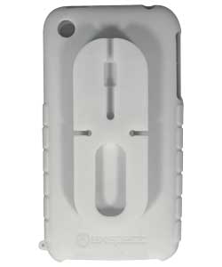 Apple iPhone 3G White Silicone Skin with Cable Tidy