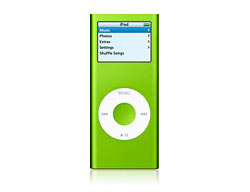 Apple iPod Nano 4GB Green