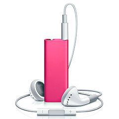 iPod shuffle 4GB Pink