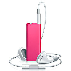 iPod shuffle 4GB Pink