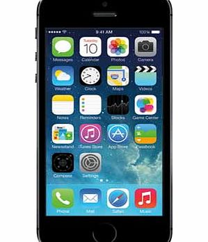 Apple Sim Free Apple iPhone 5S 16GB - Black