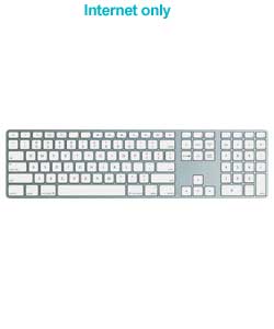 apple Wired Silver Keyboard