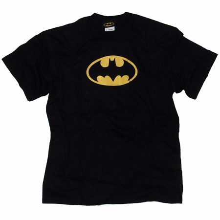 Applied Clothing Batman Shield Black T-Shirt