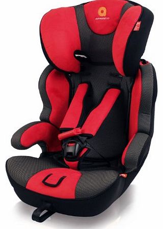 Apramo Hestia Group 1-2-3 Car Seat (Red)