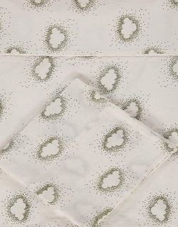 April Showers Cloud bed linen set - ecru and khaki S,M