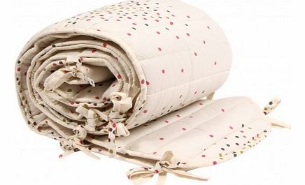 April Showers Complete bed bumper Stardust Vanilla `One size