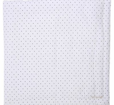 April Showers Dot cover - white S