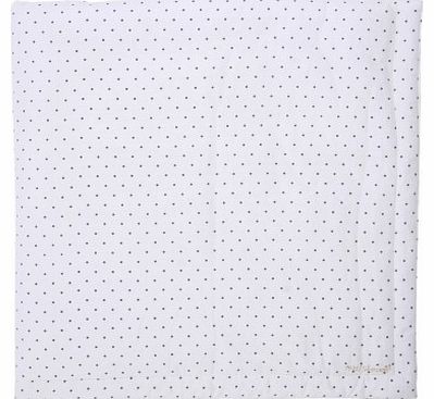 April Showers Dot cover - white S