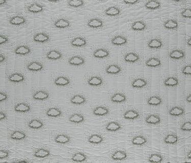 April Showers Lace and clouds reversible baby sleeping bag -