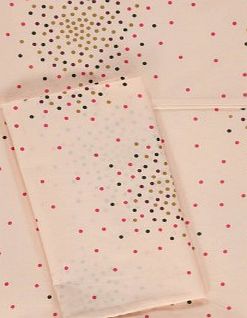 April Showers Vanilla bed linen set - dots print S