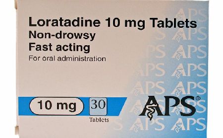 Aps Loratadine 10mg Non-Drowsy Fast Acting x 30