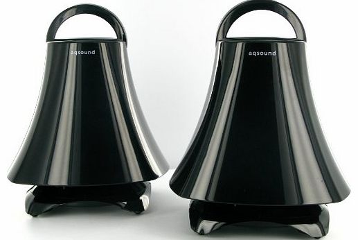 AQ Sound AQ Wireless Indoor/Outdoor speakers - Deluxe Black
