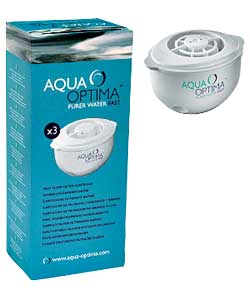 Aqua Optima 30 Day Water Filters - Pack of 3
