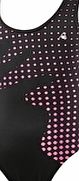 Aqua Sphere Girls Giselle Swimsuit - Black and Pink