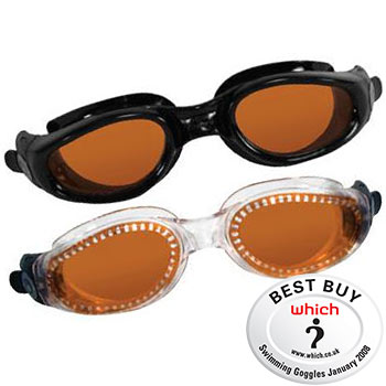 Aqua Sphere Kaiman Goggles Amber Lens Regular Face
