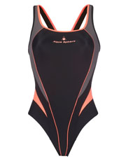 Aqua Sphere Lima Swimsuit - Black and Coral