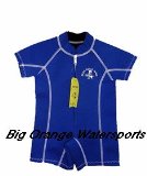 Aqua Wave Baby and Toddler Aqua Wave Shortie front Zip Wetsuit S Available in black/yellow, Pink or blue