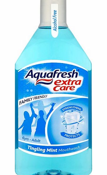 Aquafresh Extra Care Tingling Mint 500ml