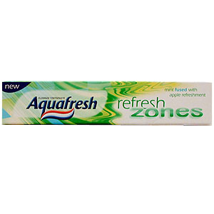 Aquafresh Zones Refresh Mint with Apple Toothpaste - size: 75ml