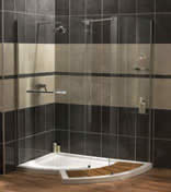 Aquaspace Walk Around Shower Enclosure Right Hand Entry