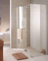 Aqualux Aquaspace Wet Room Walk In Shower Enclosure 1400 x 800mm