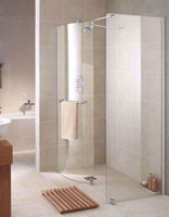 Aquaspace Wet Room Walk In Shower Enclosure 1400 x 800mm