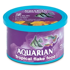 Aquarian Tropical Fish Flake Food 200gm by Aquarian
