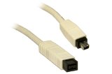 Aquarius Firewire 800 to 400 9 Pin to 4 Pin Cable - 1.8M