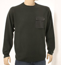 Aquascutum Mens Charcoal Grey Round Neck Knitted Sweater