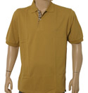 Mustard Cotton Polo Shirt