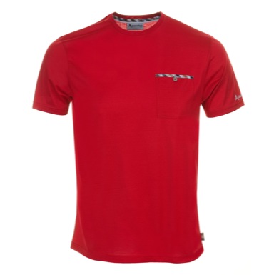 Aquascutum Plain T-Shirt Classic Red