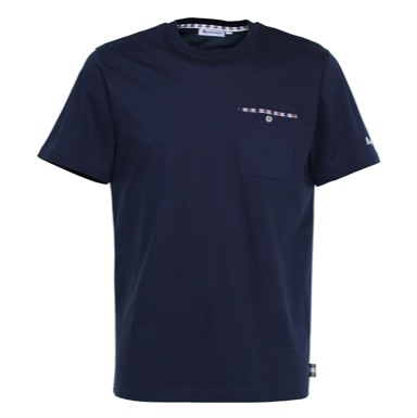 Aquascutum Plain T-Shirt Navy