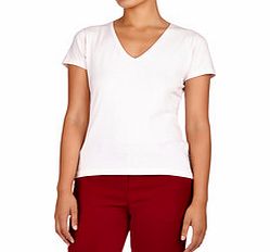 Aquascutum Shanna rose cotton blend T-shirt