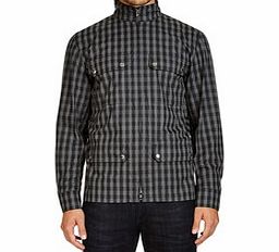 Stoney field navy and grey cotton jacket