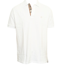 Aquascutum White Pique Polo Shirt