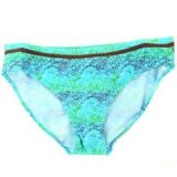 Aquasphere OP Bikini Hi Leg Brief Ladies Surfshack Flower 12