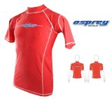 Aquasphere (Osprey) Mens Wetsuit Rash Vest (Extra Large) (Red)